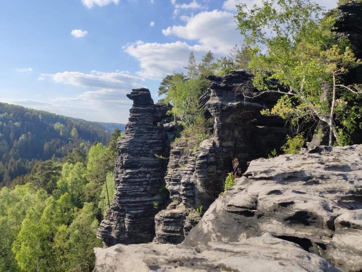 Ferienwohnung Bastei Rosenthal-Bielatal Luaran gambar