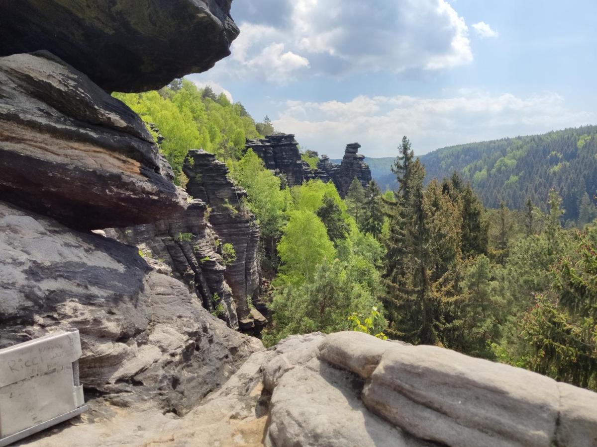 Ferienwohnung Bastei Rosenthal-Bielatal Luaran gambar